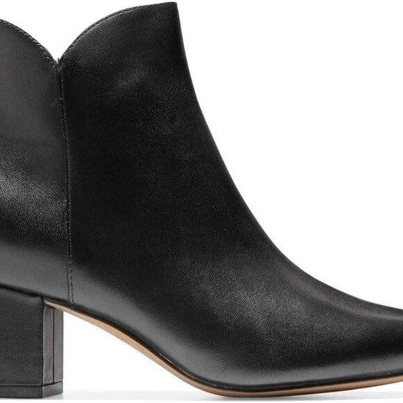 NWT New in Box black Cole Hannan Women's Elyse Bootie size 10 leather - Picture 2 of 5
